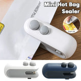 Mini Seal Machine, 2 in 1 USB Rechargeable Magnetic Heat Sealing & Cutting, Portable Handheld Vacuum Sealer for Food, Snacks, Chips, Fresh Storage, Plastic Bags Sealing Machine. (Multi color)