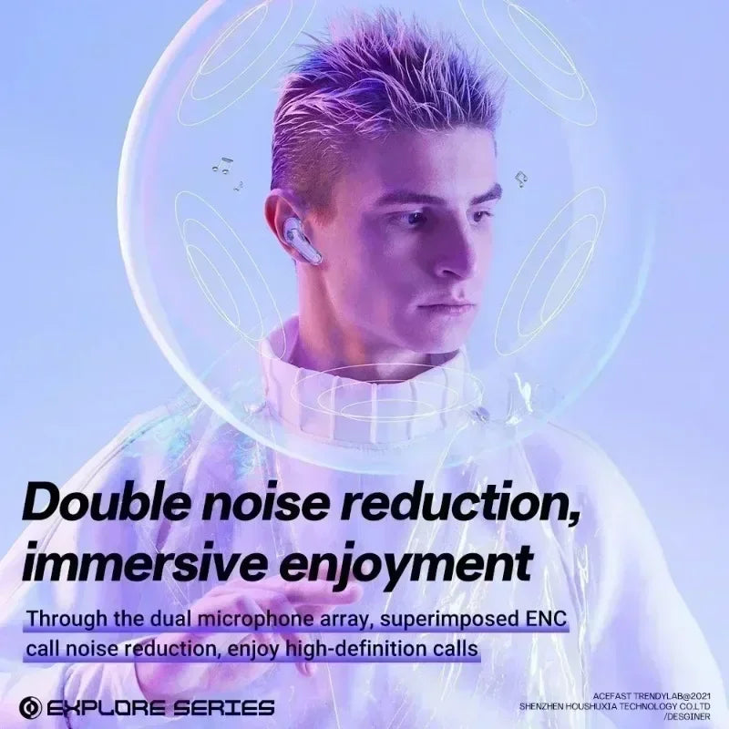 Air39 Wireless Earphone Bluetooth 5.3 Headphones Sport Gaming Headsets Noise Reduction Bass Earbuds