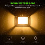 Lamp Waterproof Courtyard Lamp Induction Lighting Solar Wall Light Solar Outdoor Waterproof Lamp Intelligent Induction Tungsten Filament Wall Lamp Outdoor Decoration Lamp