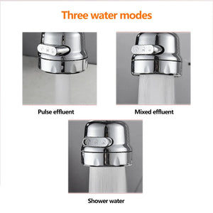 Turbo Flex splash 360 degree swivel tap water filter nozzle bathroom faucet