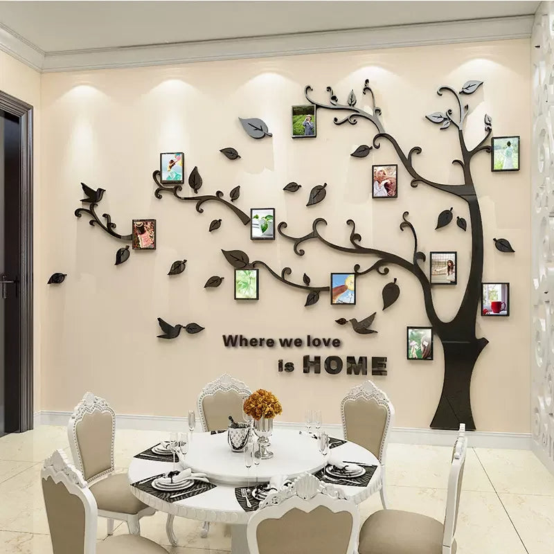 New Arival 3D Wooden Wall leave photo/picture With Large Size Wooden leave Photos Frame, Modern home decor Stylish Wall Design