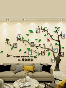 New Arival 3D Wooden Wall leave photo/picture With Large Size Wooden leave Photos Frame, Modern home decor Stylish Wall Design