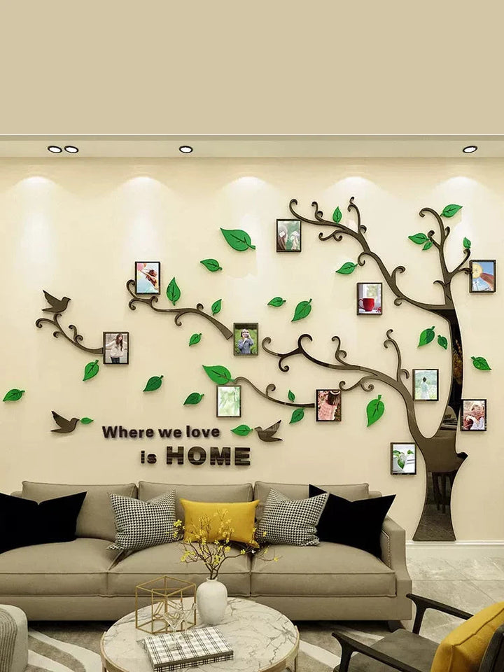 New Arival 3D Wooden Wall leave photo/picture With Large Size Wooden leave Photos Frame, Modern home decor Stylish Wall Design