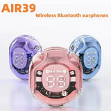 Air39 Wireless Earphone Bluetooth 5.3 Headphones Sport Gaming Headsets Noise Reduction Bass Earbuds