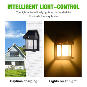 Lamp Waterproof Courtyard Lamp Induction Lighting Solar Wall Light Solar Outdoor Waterproof Lamp Intelligent Induction Tungsten Filament Wall Lamp Outdoor Decoration Lamp