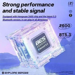 Air39 Wireless Earphone Bluetooth 5.3 Headphones Sport Gaming Headsets Noise Reduction Bass Earbuds