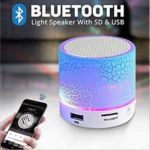 Mini Portable Bluetooth Speaker with Light – Compact Powerhouse of Sound and Style Experience sound like never before with the S-10 Mini Portable Bluetooth Speaker with Light — the perfect fusion of portability, performance, and personality