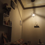 Triangle / Square Cube Shaped Hanging Light , Ceiling Light , Ceiling Lamp, Pendant Lamp, Pendant Light For Home, Office, TV Lounge, Bed Room, Led Light, Led Bulb, Filament Bulb (BULB NOT INCLUDED)
