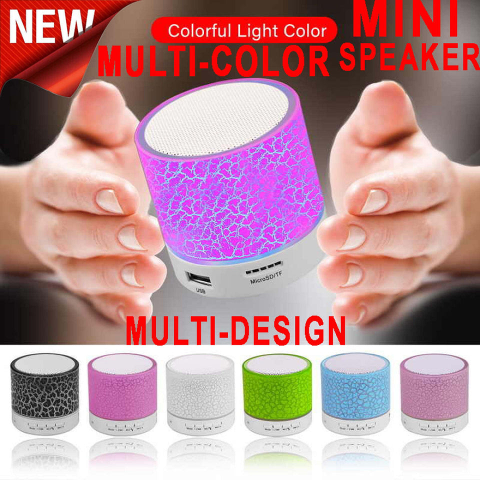 Mini Portable Bluetooth Speaker with Light – Compact Powerhouse of Sound and Style Experience sound like never before with the S-10 Mini Portable Bluetooth Speaker with Light — the perfect fusion of portability, performance, and personality
