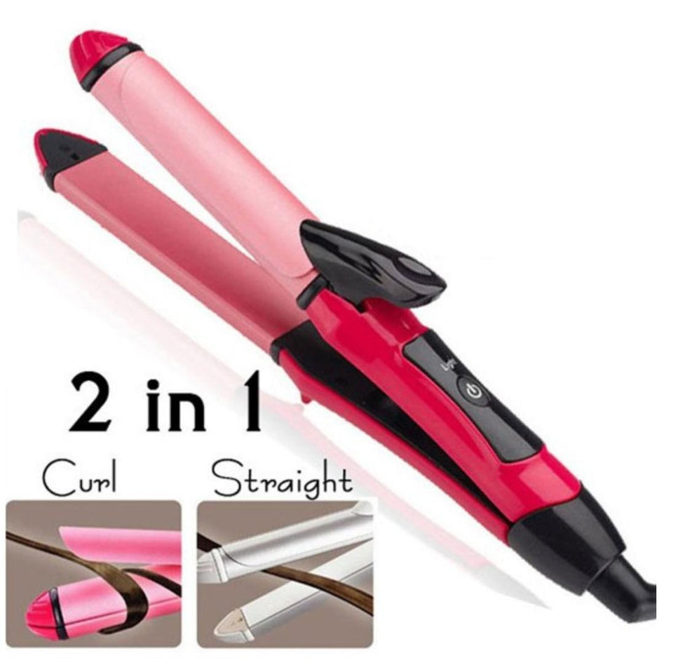 2in1 Hair Straightner and Curler (Heavy duty machine)