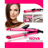 2in1 Hair Straightner and Curler (Heavy duty machine)