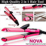 2in1 Hair Straightner and Curler (Heavy duty machine)
